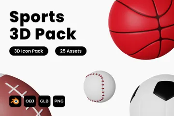 Sport 3D Icon Pack