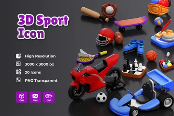 스포츠 3D Icon 팩