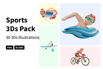 Sports 3D Illustration Pack