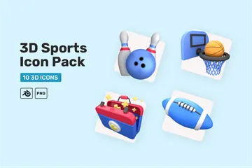 Sports 3D Illustration Pack