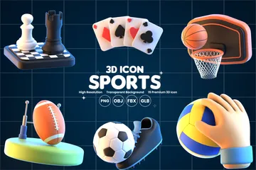 스포츠 3D Icon 팩