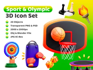 Sports And Olympics 3D  Pack