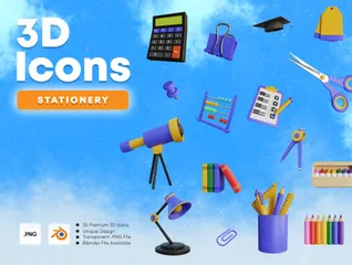 Stationery 3D  Pack