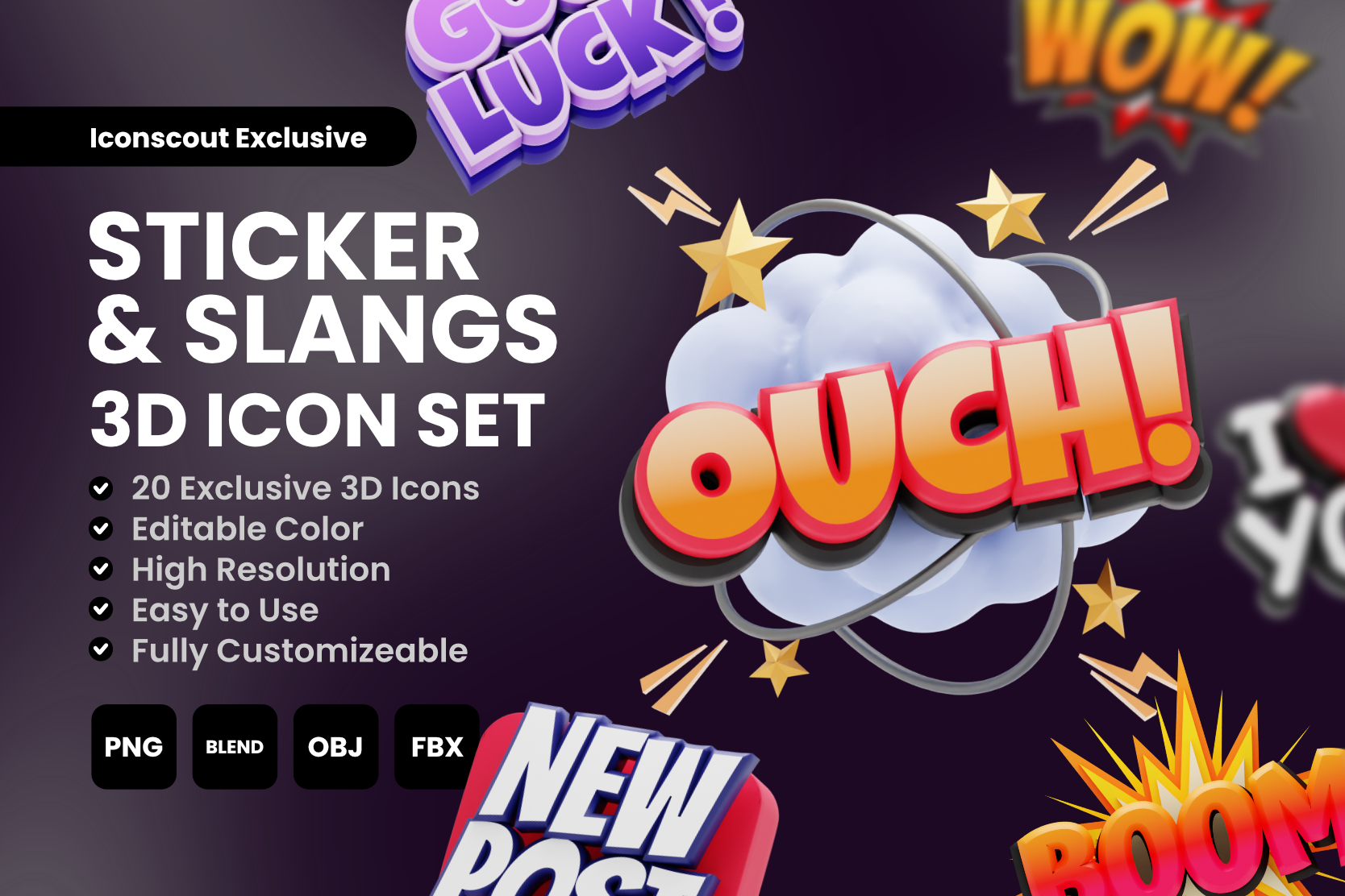 premium-sticker-slangs-3d-illustration-pack-from-miscellaneous-3d