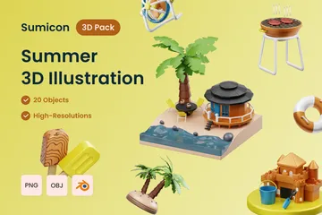 Summer 3D  Pack