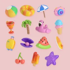 Summer Inflatable Objects 3D Icon Pack