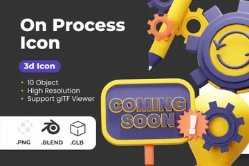 Sur le processus Pack 3D Icon