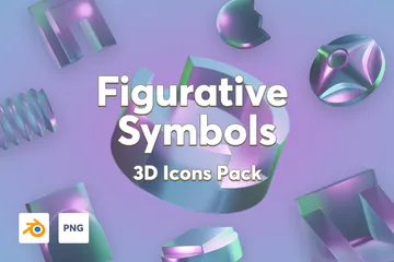 Symboles figuratifs Pack 3D Icon