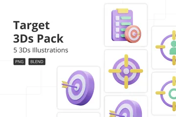 Target 3D Icon Pack