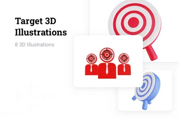 Target 3D Illustration Pack