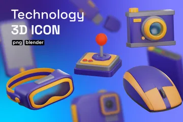 Technologie Pack 3D Icon