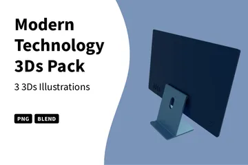 Tecnologia moderna Pacote de Icon 3D