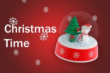 Tiempo de Navidad 3D Iconパック