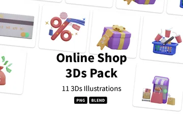 Tienda online Paquete de Icon 3D