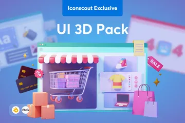 UI 3D Icon Pack