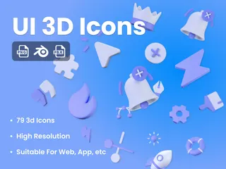 UI 3D Icon Pack