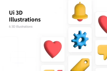 Ui 3D Illustration Pack