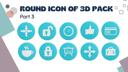 UI Part 3 3D Icon Pack