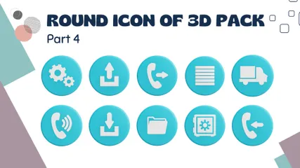 UI Part 4 3D Icon Pack