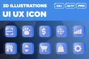 UIUX 3D Icon Pack