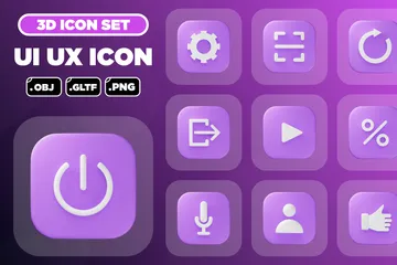 UIUX Pack 3D Icon