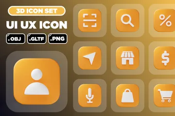 UIUX Pack 3D Icon