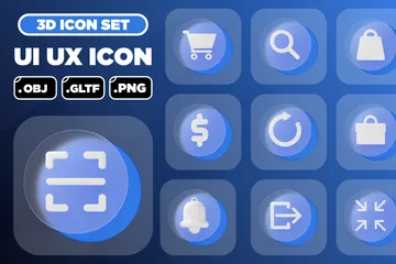 UI UX 3D Icon Pack