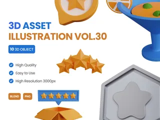 UI VOL 30 3D Icon Pack