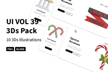 UI VOL 39 3D Icon Pack