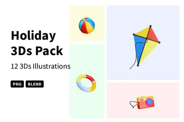 Día festivo Paquete de Icon 3D
