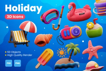 Día festivo Paquete de Icon 3D
