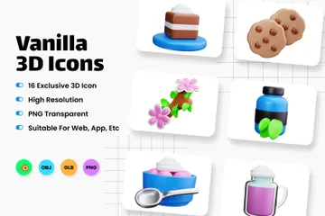 Vainilla Paquete de Icon 3D