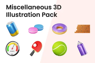 Misceláneas Paquete de Icon 3D