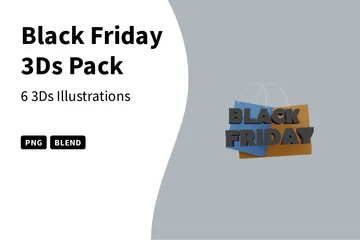 Vendredi noir Pack 3D Icon