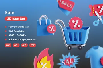 Venta Paquete de Icon 3D