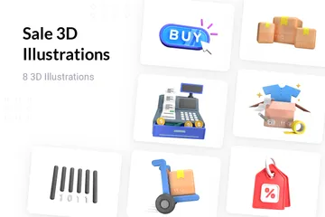 Vente Pack 3D Illustration