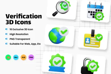 Verificación Paquete de Icon 3D