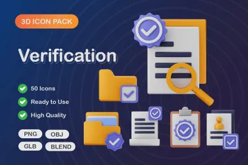 Verificación Paquete de Icon 3D