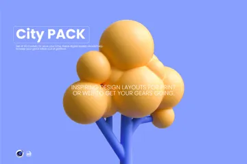 Ville Pack 3D Illustration