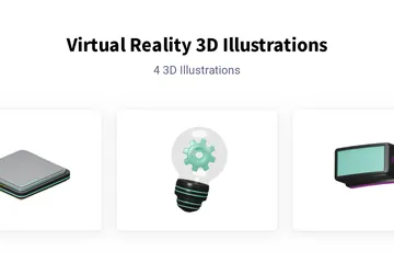 バーチャルリアリティ 3D Illustrationパック