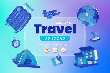 Voyage Pack 3D Icon