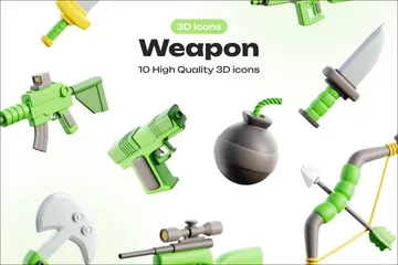 Weapon 3D Icon Pack