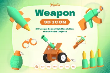 Weapon 3D Icon Pack