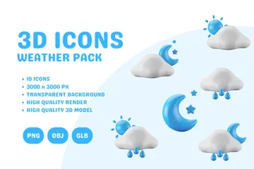 WEATHER 3D Icon Pack