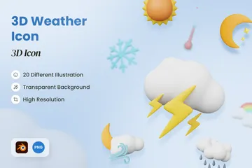 Weather 3D Illustration Pack