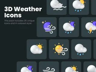 Weather 3D Illustration Pack