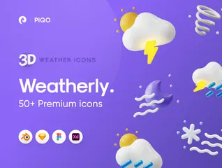 Weatherly 3D Illustration Pack