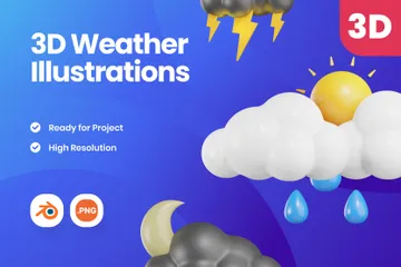 Weathers 3D Icon Pack
