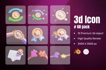 Winner 3D Icon Pack