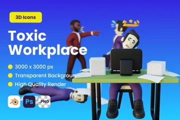 Workplace 3D Illustration Pack